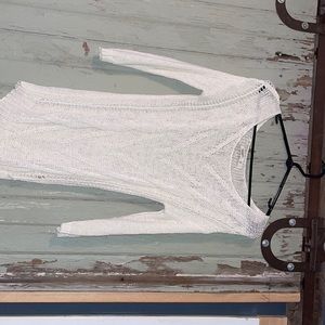 cream half sleeve shirt